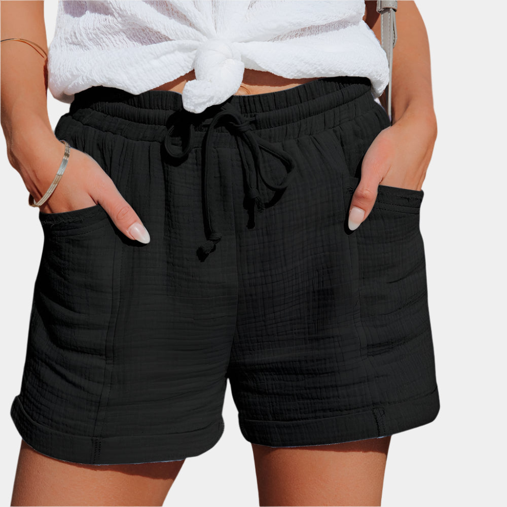 Grace - Short doux et élégant pour femmes! Noir