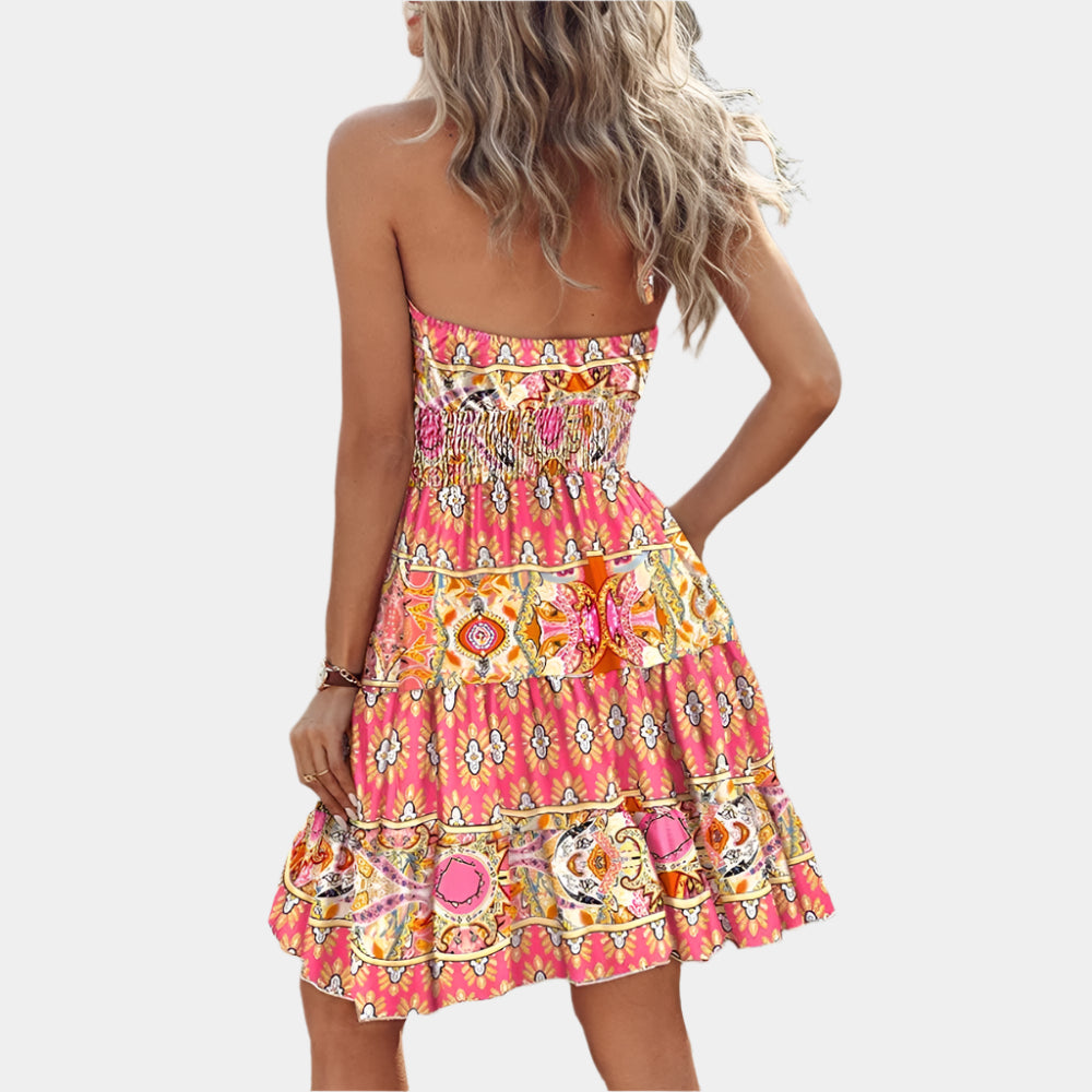 Solea - Robe d’été dos-nu bohème légère et tendance