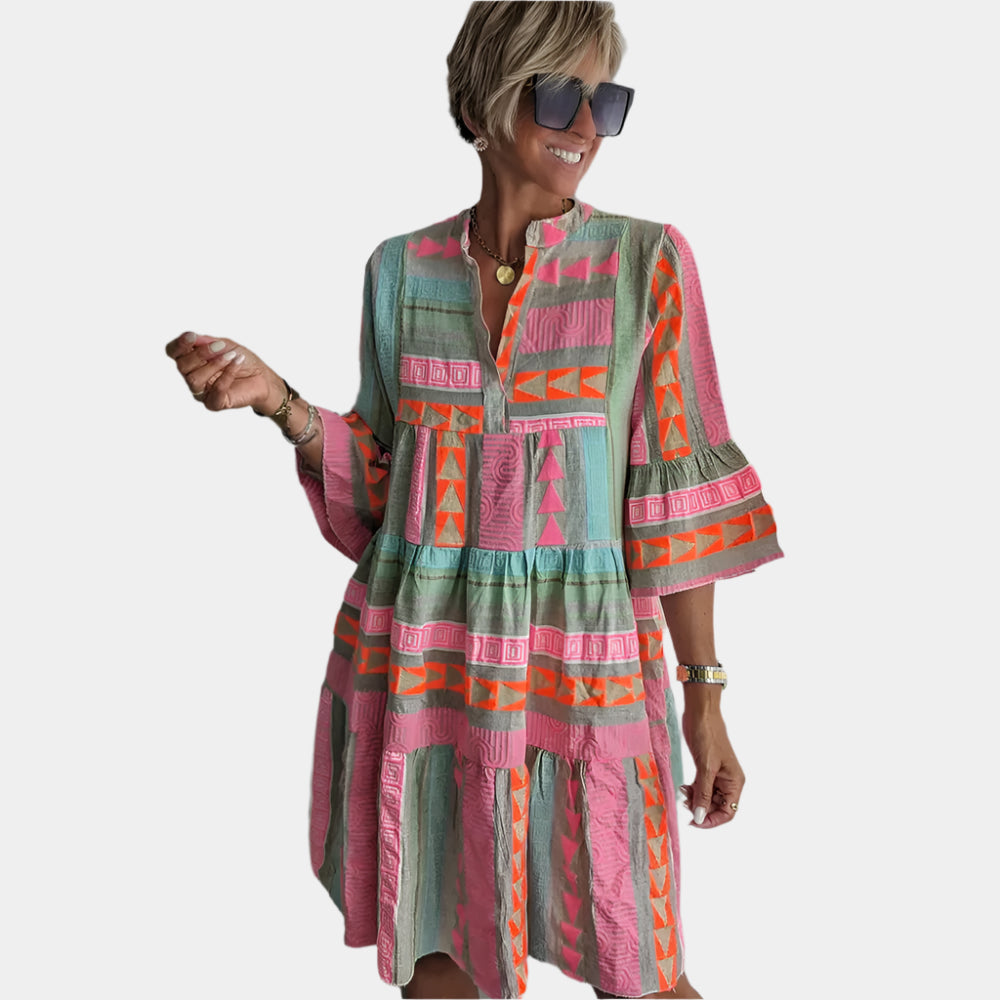Avelle - Robe élégante et confortable pour femmes Rose