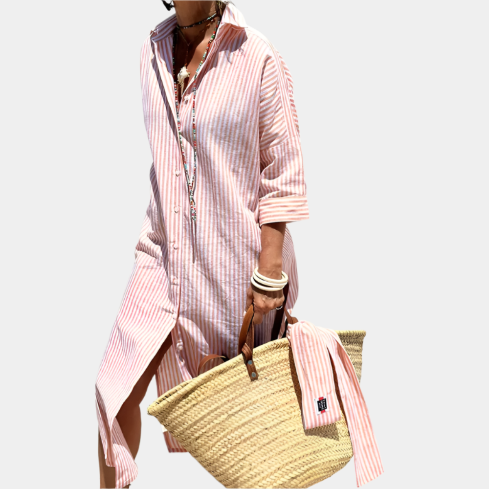 Juliana - Robe élégante et intemporelle pour femmes Rose