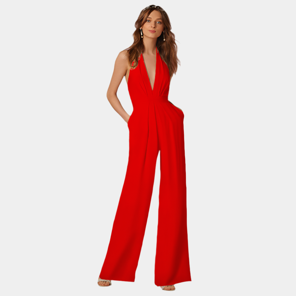Calla - Combinaison élégante et moderne pour femmes Rouge