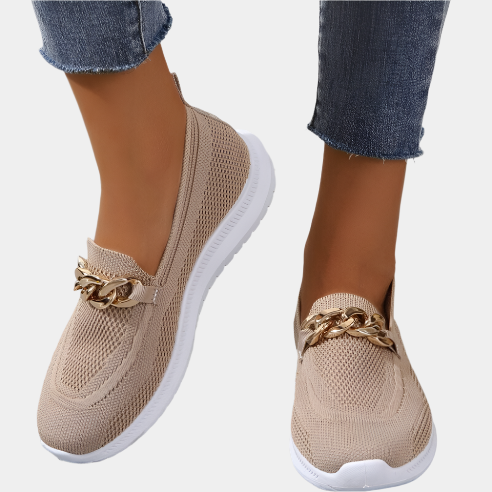 Freya - Chaussures respirantes et élégantes pour femmes Beige