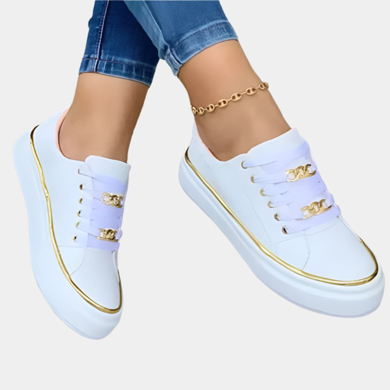 Kate - Baskets élégantes et confortables pour femme Noir