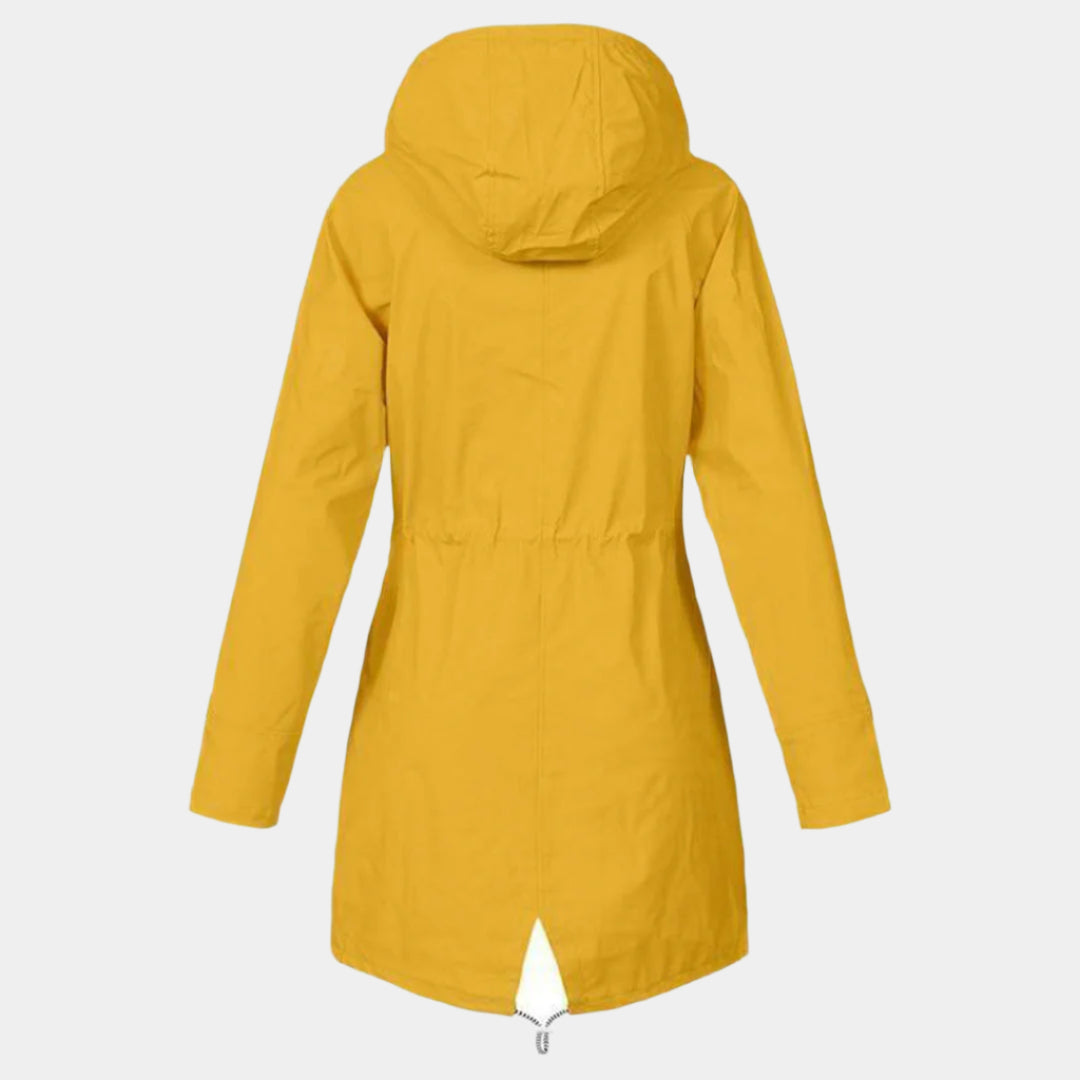 Étoile - Trench Long Imperméable et Élégant pour Femme