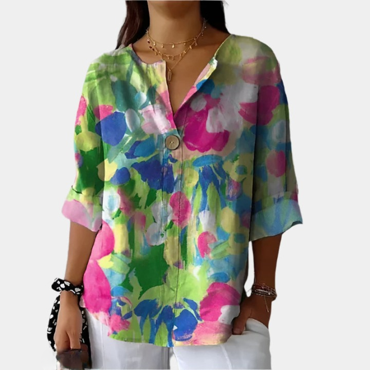 Donna - Chemisier élégant et léger pour femmes Multicolore 4