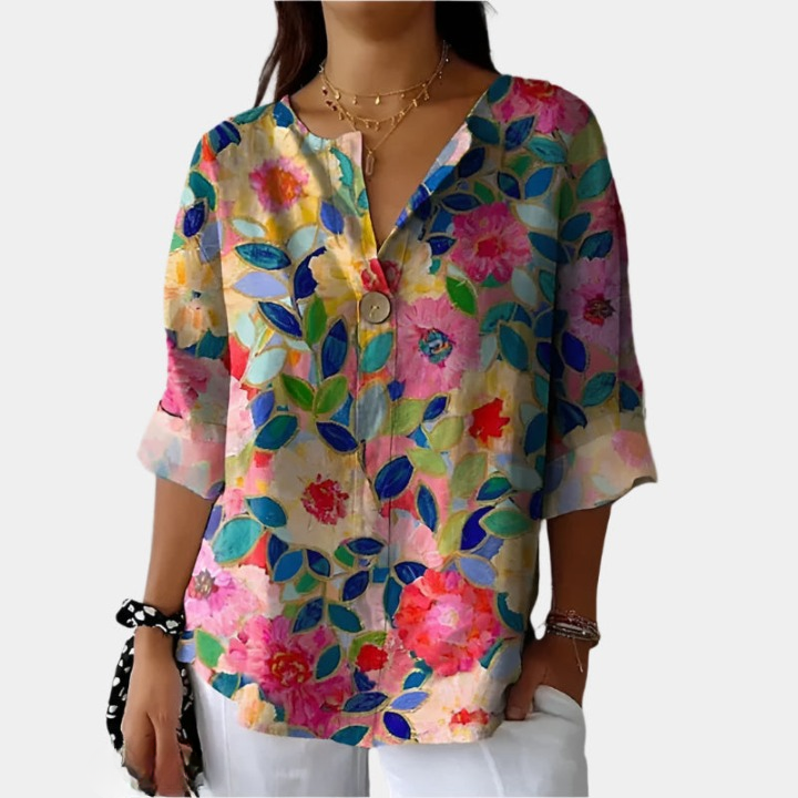 Donna - Chemisier élégant et léger pour femmes Multicolore 1