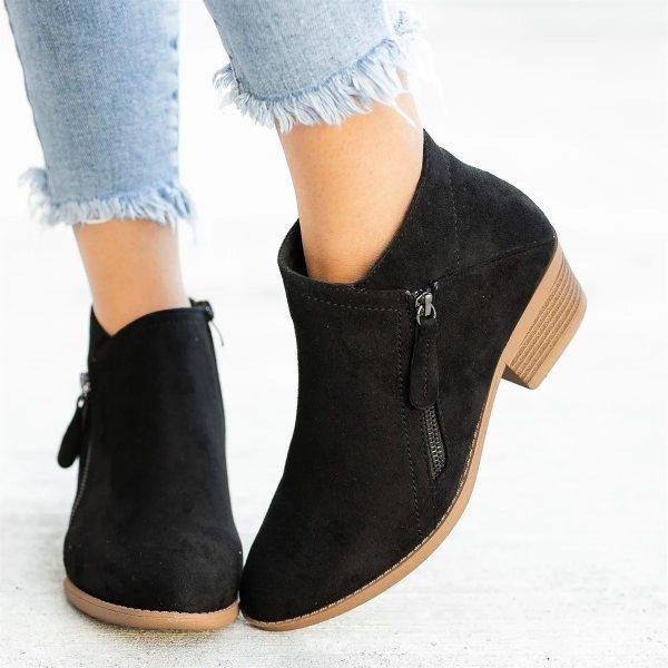 Nova - Bottes orthopédiques en cuir véritable pour femmes, confort et style assurés