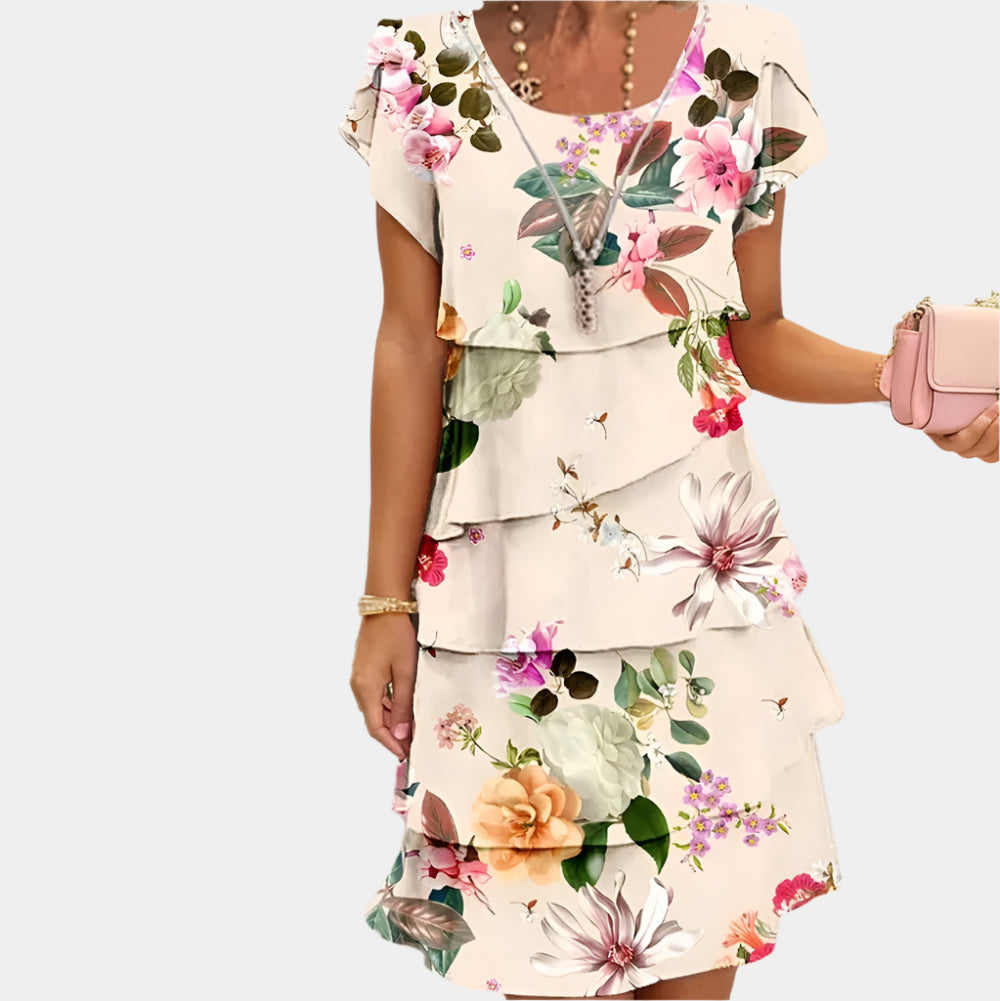 Rosie - Robe élégante et confortable pour femmes Multicolore