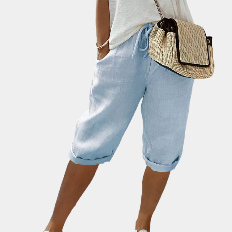Aria - Short d'été en pour femmes Bleu