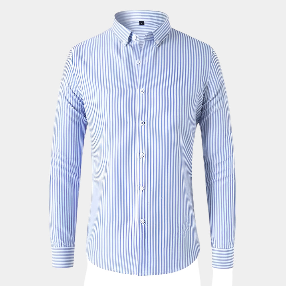 Niko - Chemise confortable et élégante pour homme Bleu Clair