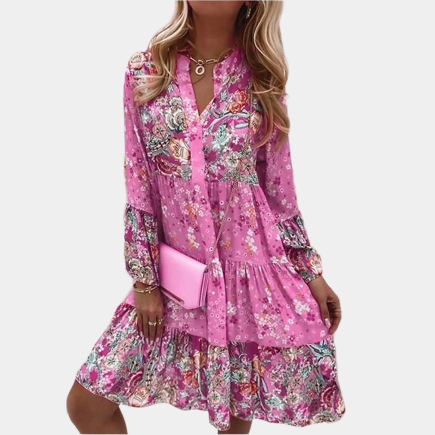 Maëva – Robe d'été légère et colorée pour femmes