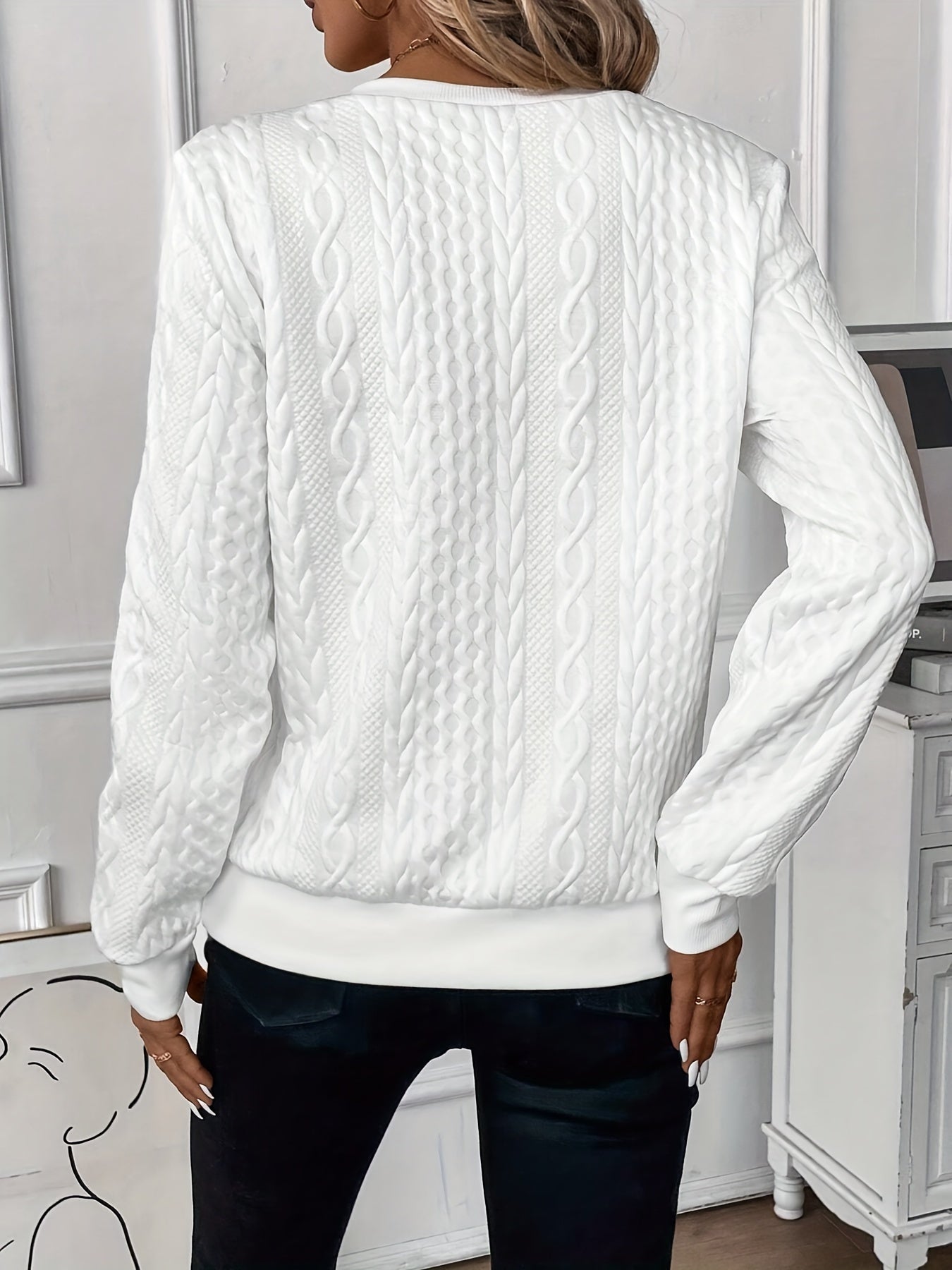 Luna – Pull en maille élégant pour femmes