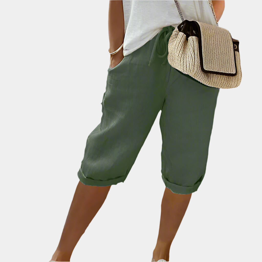 Aria - Short d'été en pour femmes Vert