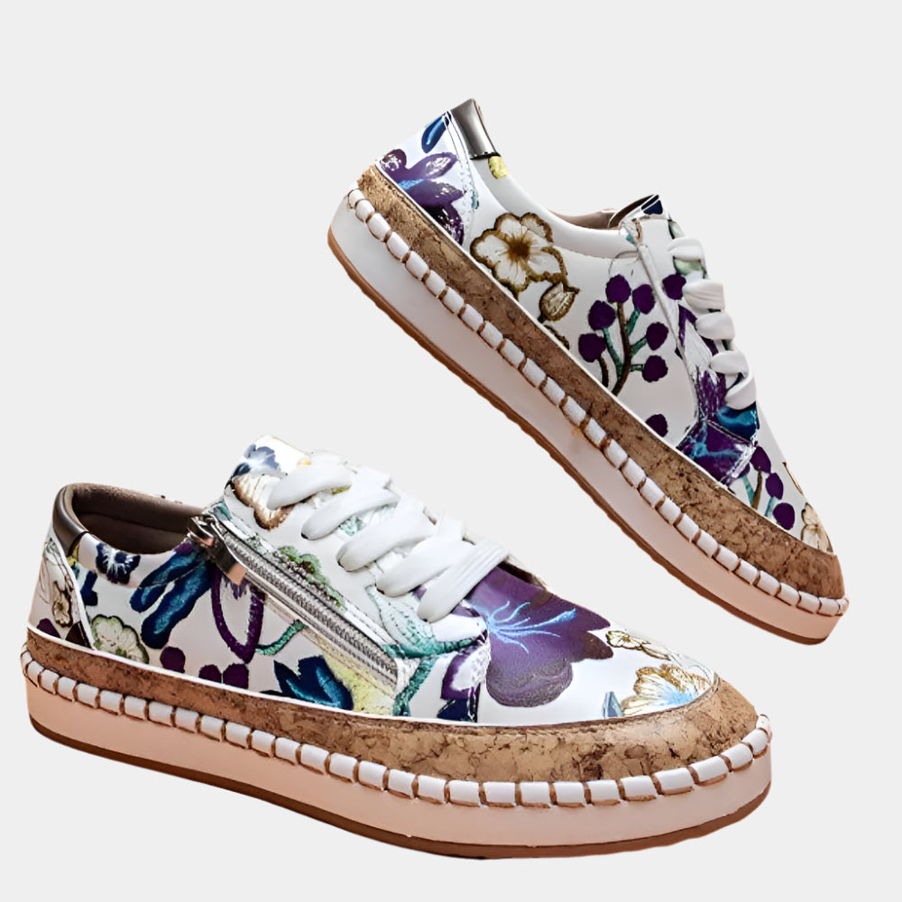 Darcy - Sneaker tendance et confortable pour femmes Bleu Flora