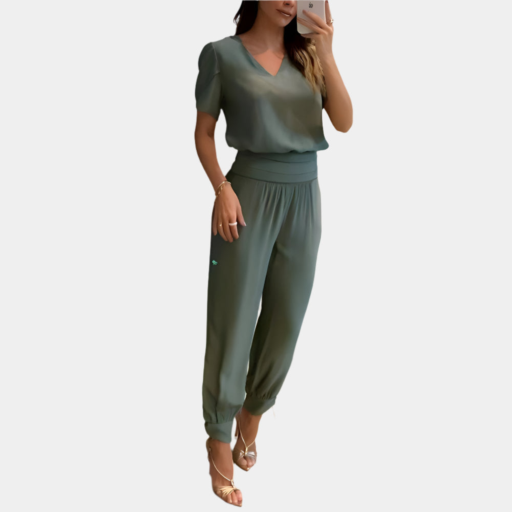 Viola - Ensemble élégant pour femme Vert