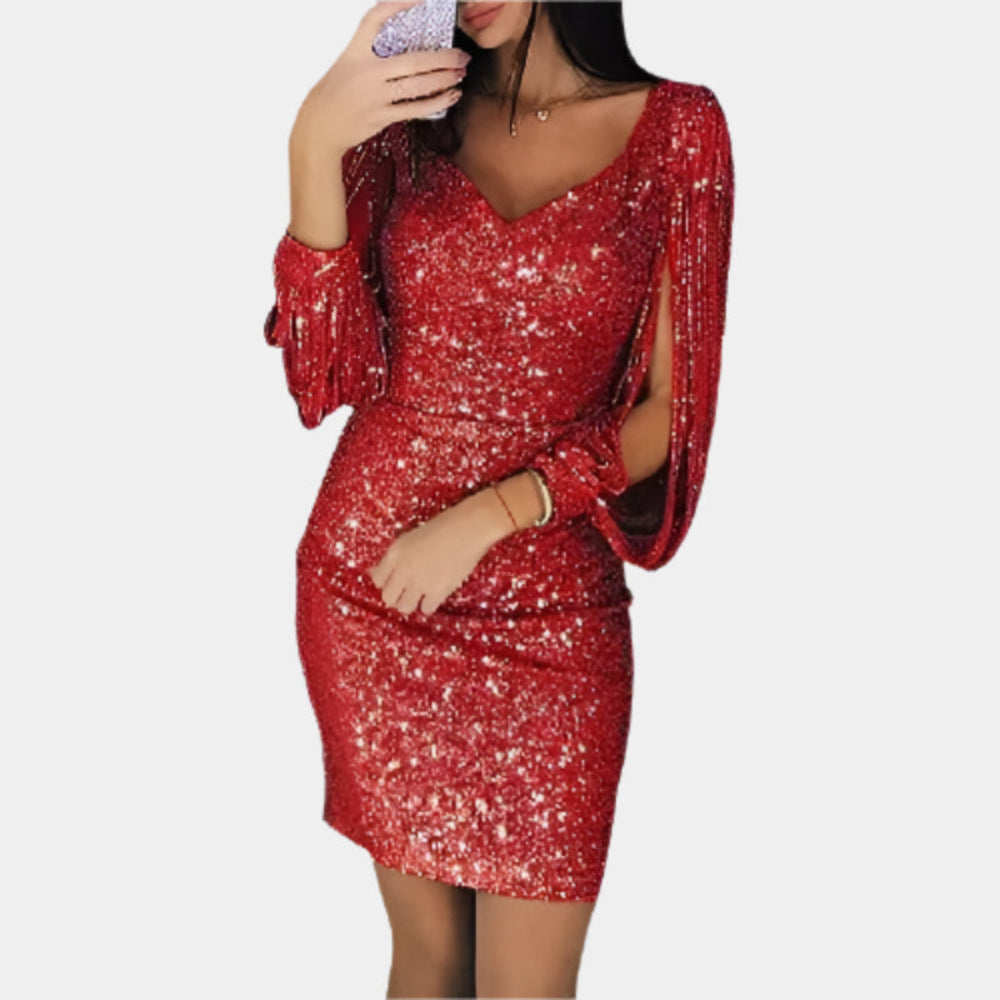 Avery - Robe de soirée élégante pour femmes Rouge