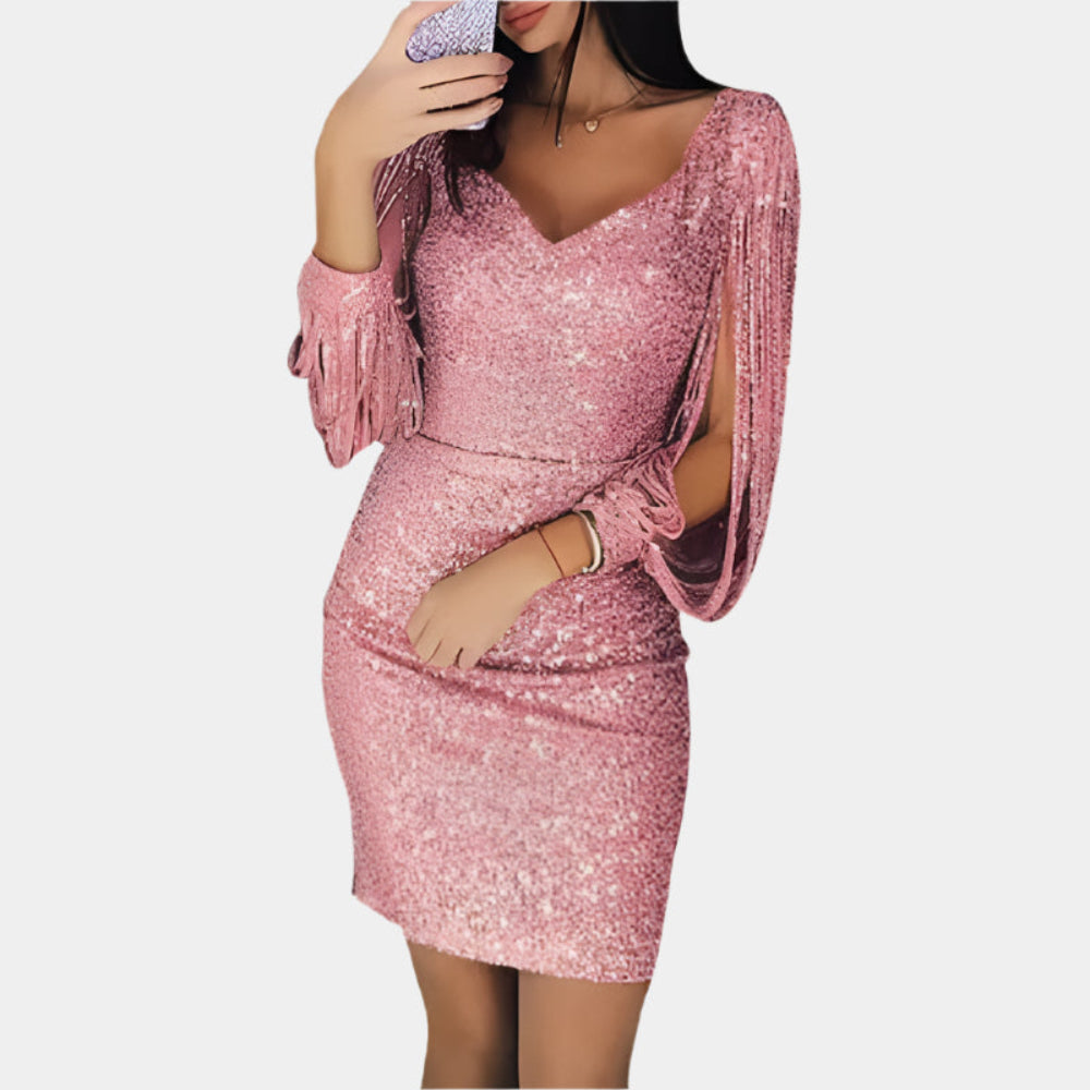 Avery - Robe de soirée élégante pour femmes Rose