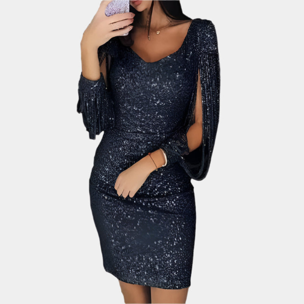 Avery - Robe de soirée élégante pour femmes Noir