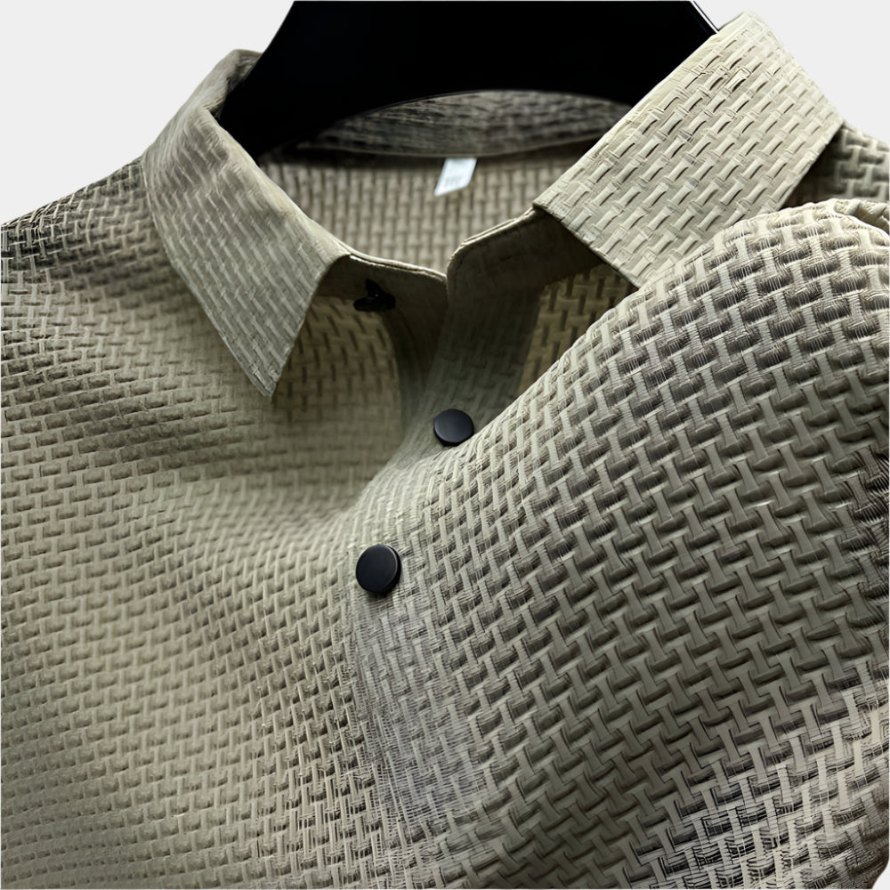 Jericho - Polo confortable et élégant pour hommes Beige