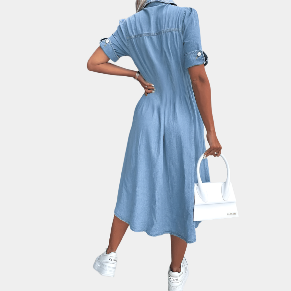 Hailey - Robe en denim élégante pour femme