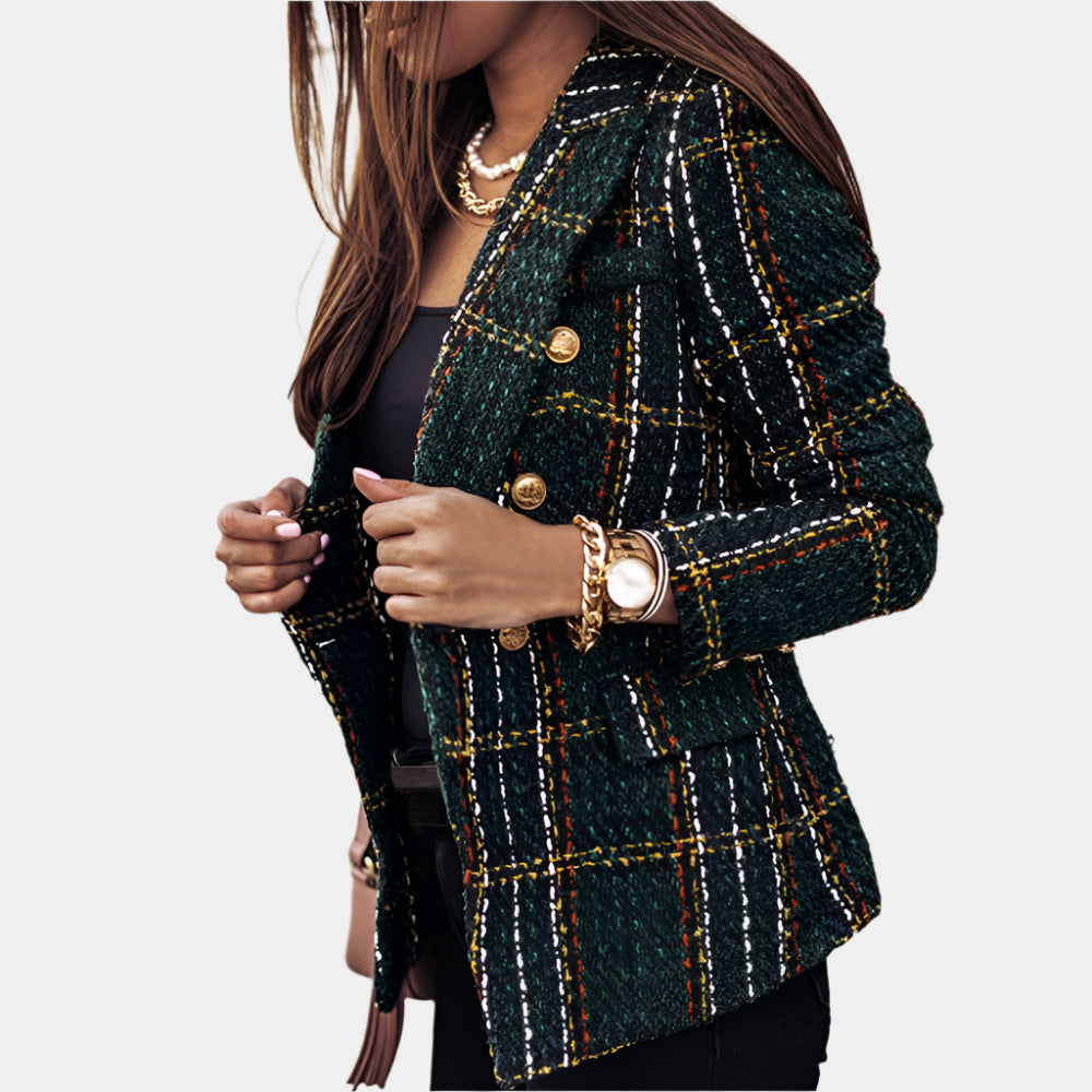 Agnes - Blazer élégant et chic pour femme Vert