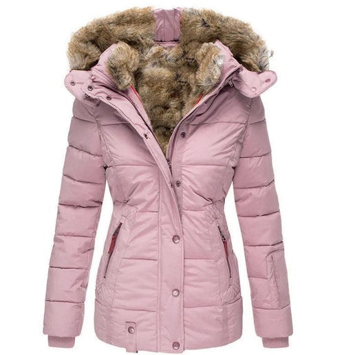 Aria – Manteau d'hiver élégant et imperméable pour femmes Rose