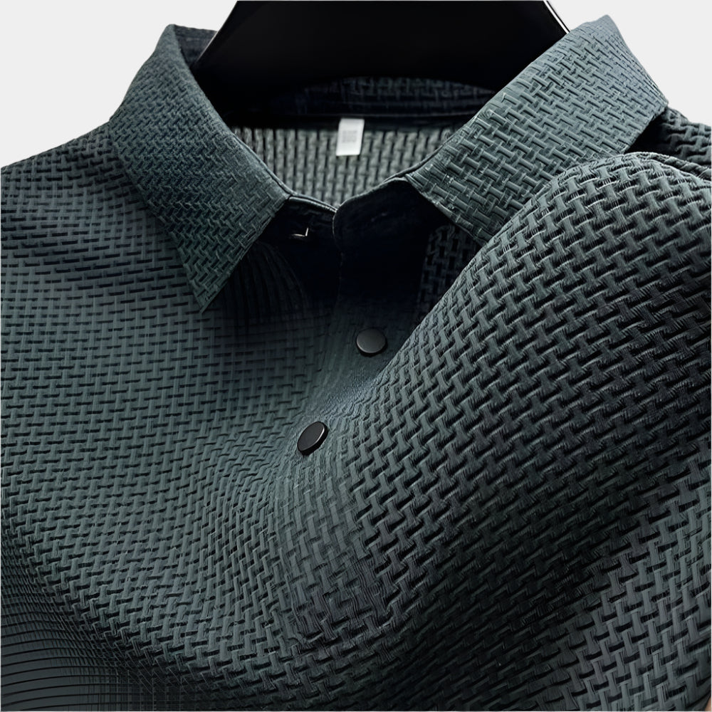 Jericho - Polo confortable et élégant pour hommes Vert