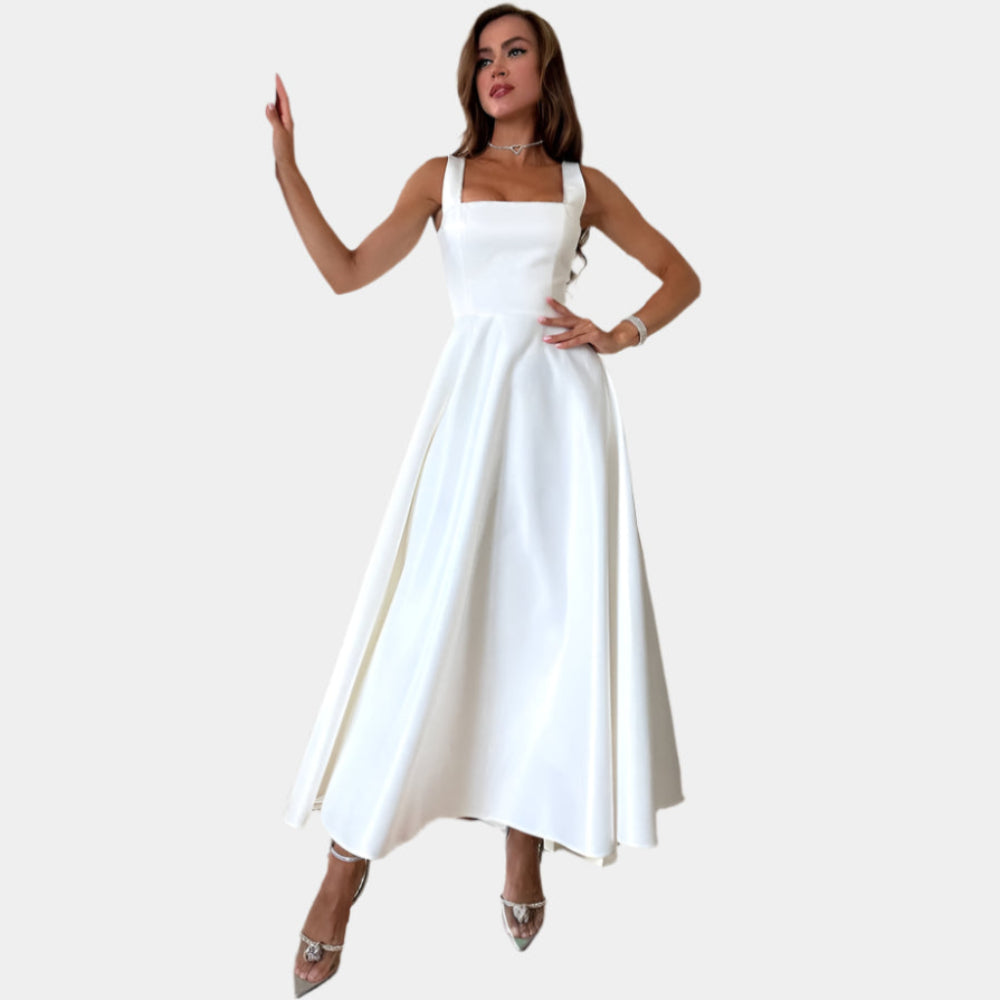 Molly - Robe élégante et tendance pour femmes Blanc