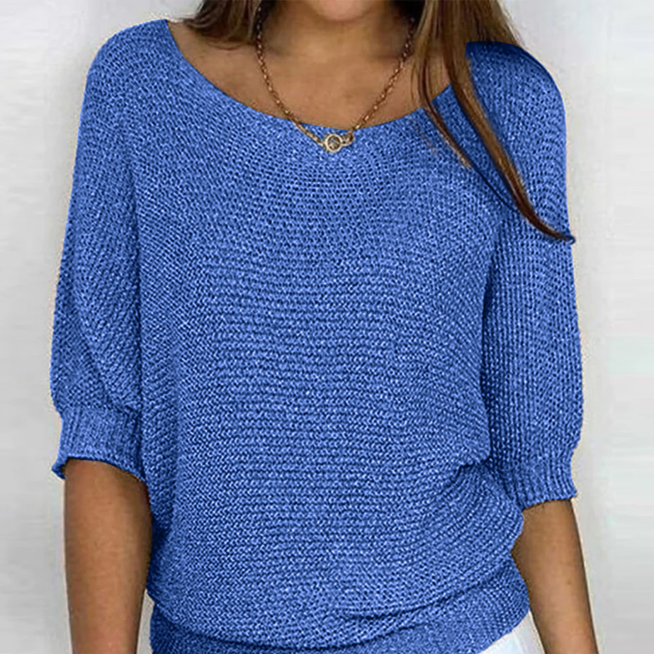 Celeste - Pull élégant et confortable pour femmes Bleu