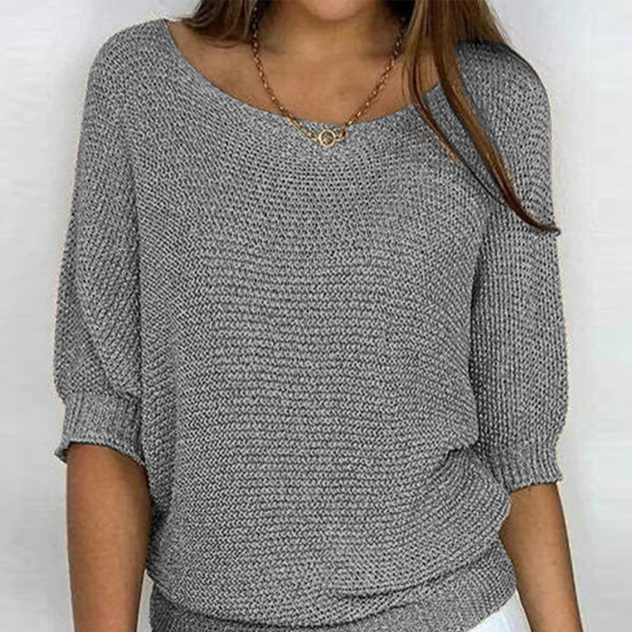 Celeste - Pull élégant et confortable pour femmes Gris