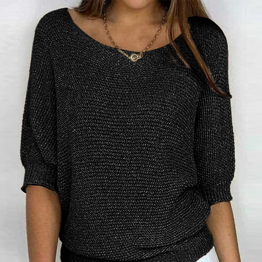 Celeste - Pull élégant et confortable pour femmes Noir