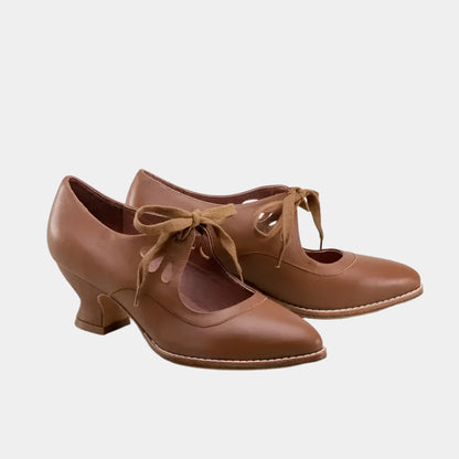 Marjorie - Chaussures élégantes et chics pour femmes Brun