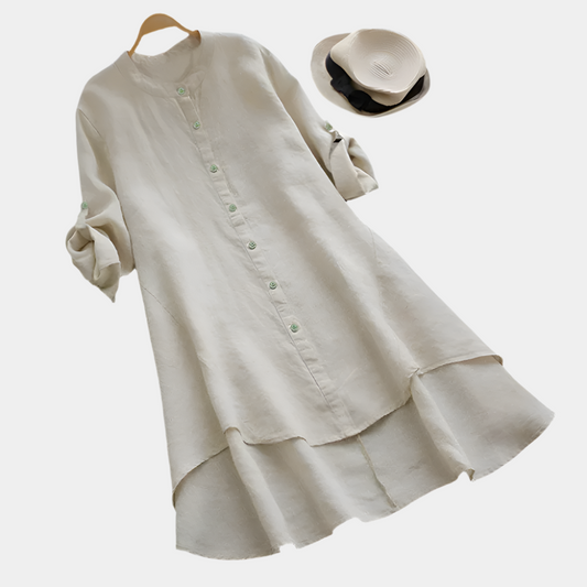 Abigail - Robe oversize confortable pour femmes Kaki