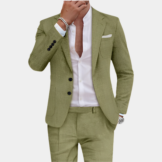 Christopher - Ensemble élégant pour hommes Vert Pistache
