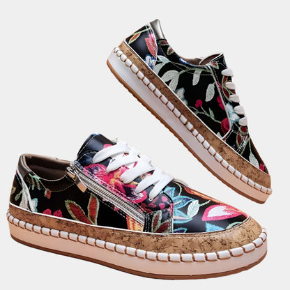 Darcy - Sneaker tendance et confortable pour femmes Noir Exotic