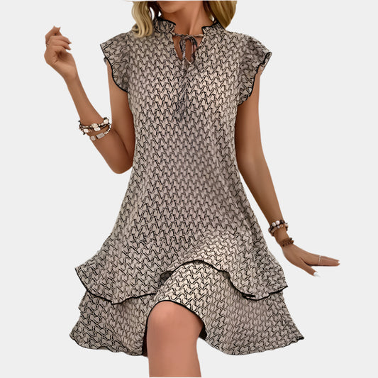 Lilas - Robe d'été élégante et confortable pour femmes Kaki