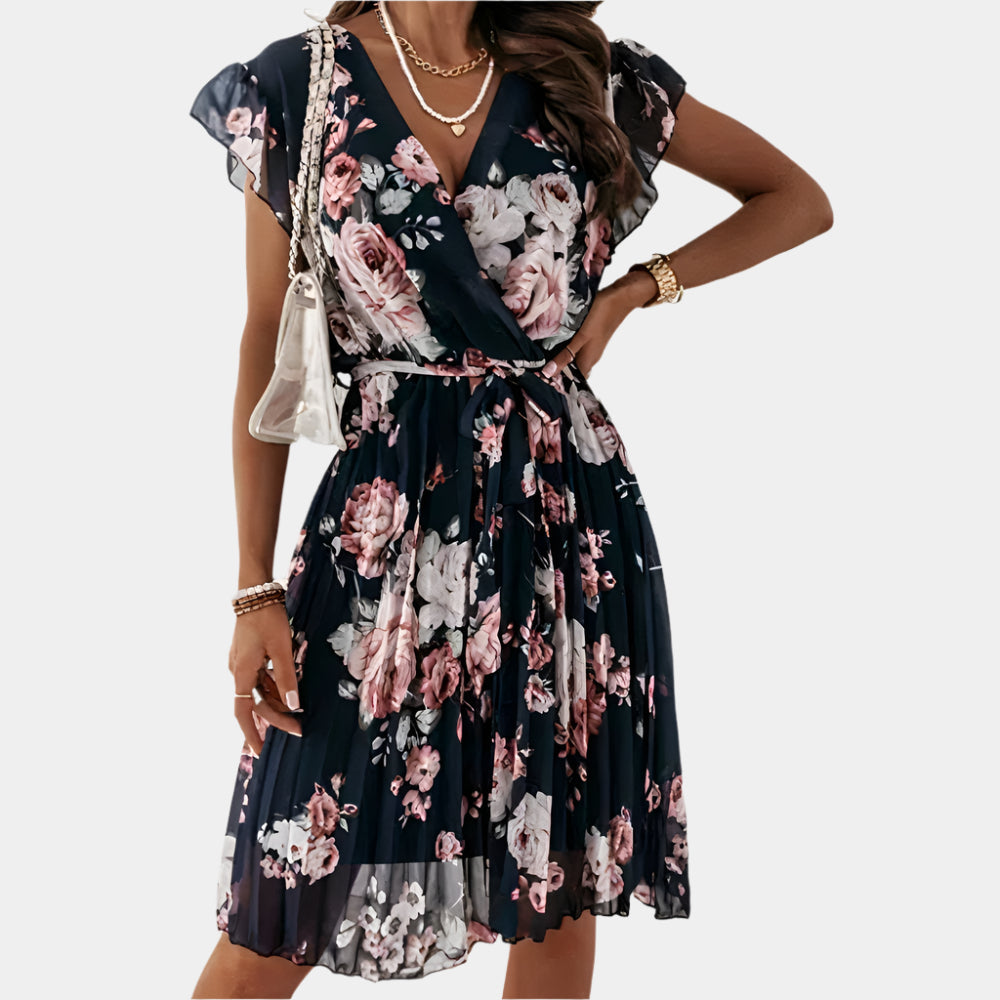 Bria - Robe élégante et chic pour femmes Noir