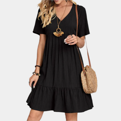 Mary - Elegant and Comfortable Dress for Women Noir