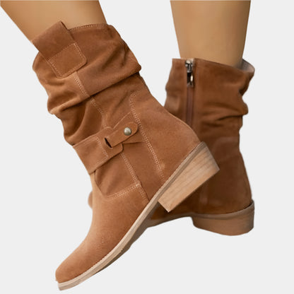 Jasmine - Bottes élégantes et confortables pour femmes Brun