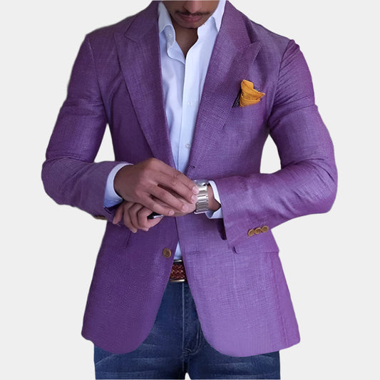 Enzo - Manteau confortable et élégant pour homme Pourpre