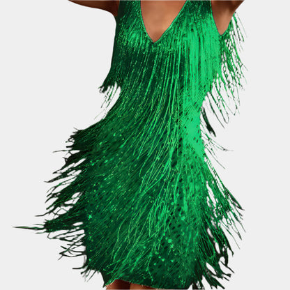 Isabella - Robe élégante et confortable pour femme Vert