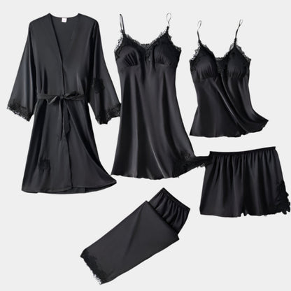 Jade - Pyjama élégant et confortable pour femmes Noir