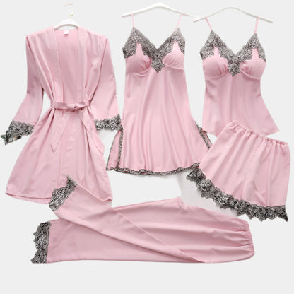 Jade - Pyjama élégant et confortable pour femmes Noir Blanc