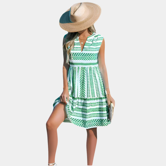 Zea - Robe d'élégance décontractée pour femmes Vert