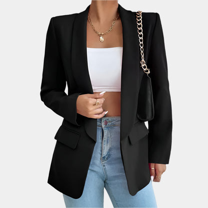 Ayana - Blazer confortable et élégant pour femmes Noir