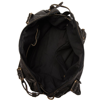 Emma – Sac à main noir élégant pour les cours