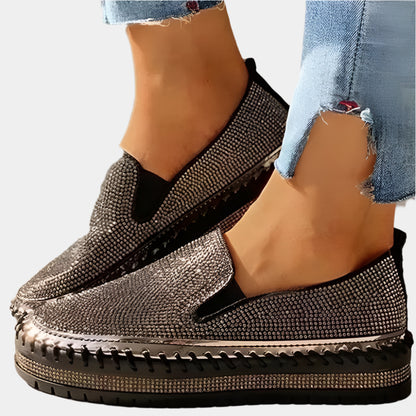Coralie - Chaussures élégantes et confortables pour femmes Noir