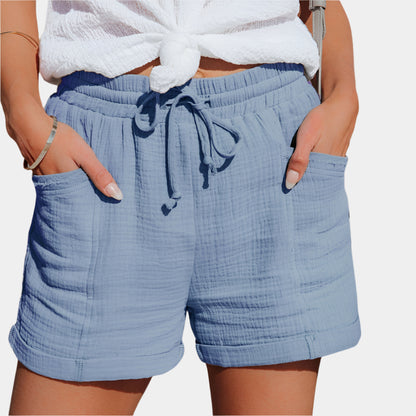 Grace - Short doux et élégant pour femmes! Bleu