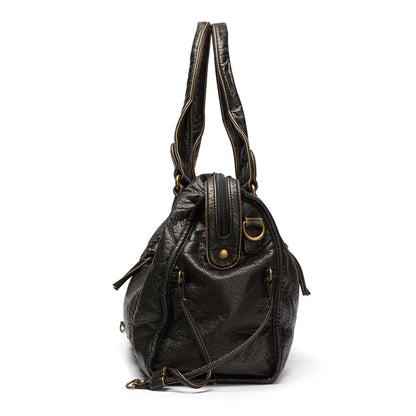 Emma – Sac à main noir élégant pour les cours