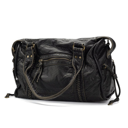 Emma – Sac à main noir élégant pour les cours